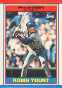 1989 Topps UK Minis Baseball Cards     087      Robin Yount